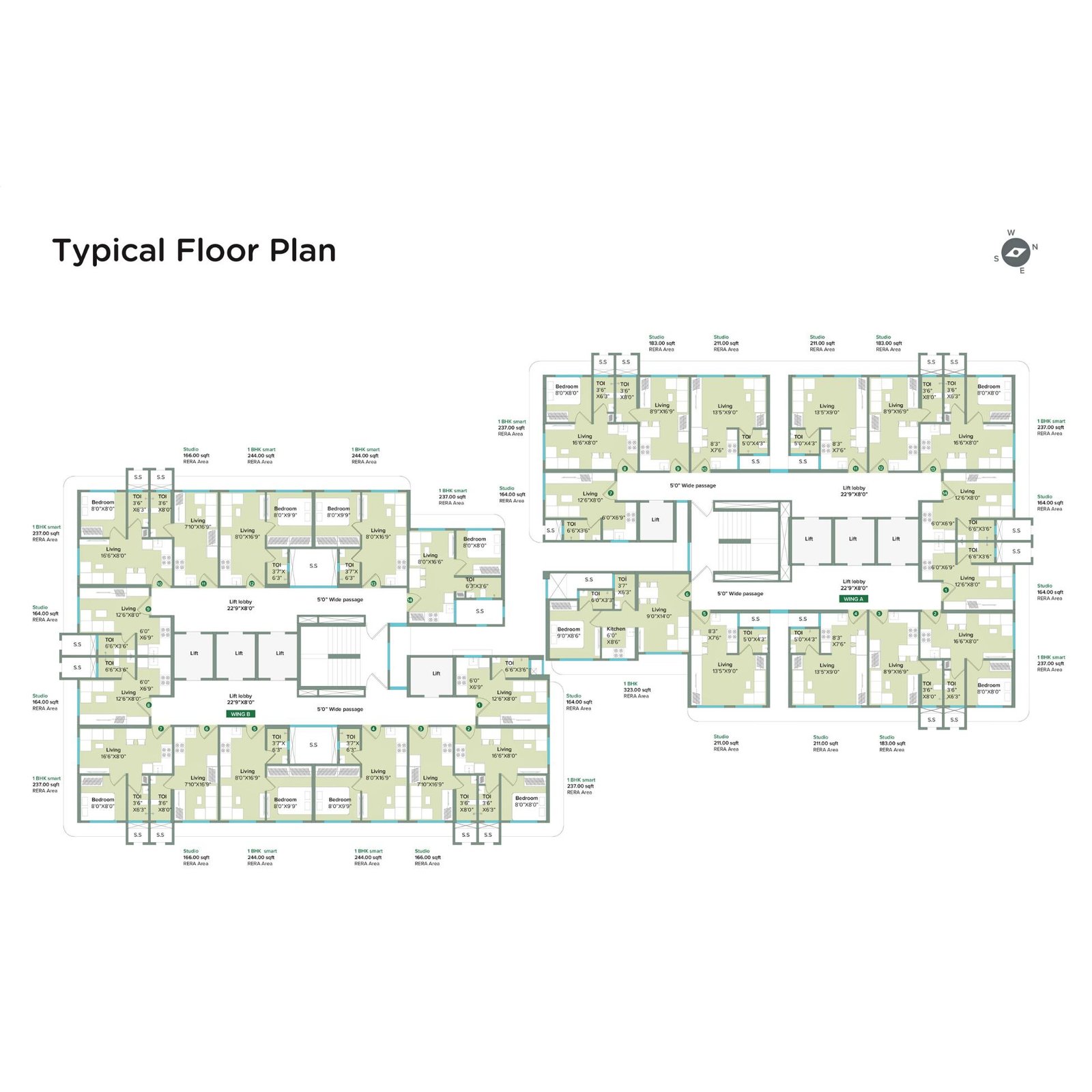Marathon-NeoHomes-Kaveri-Typical-Floor-Plan